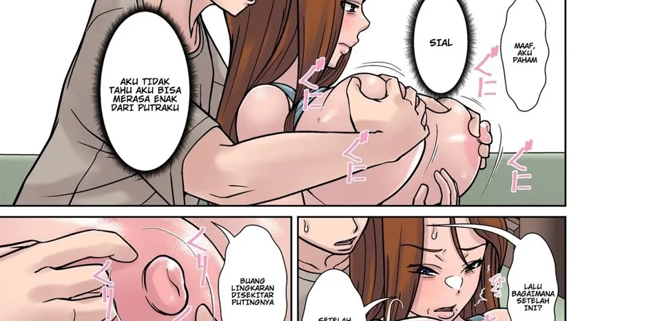Moto Yan Mama ga Mizukara no Karada de Musuko Futari ni Hodokosu Seikyouiku! Chapter 1