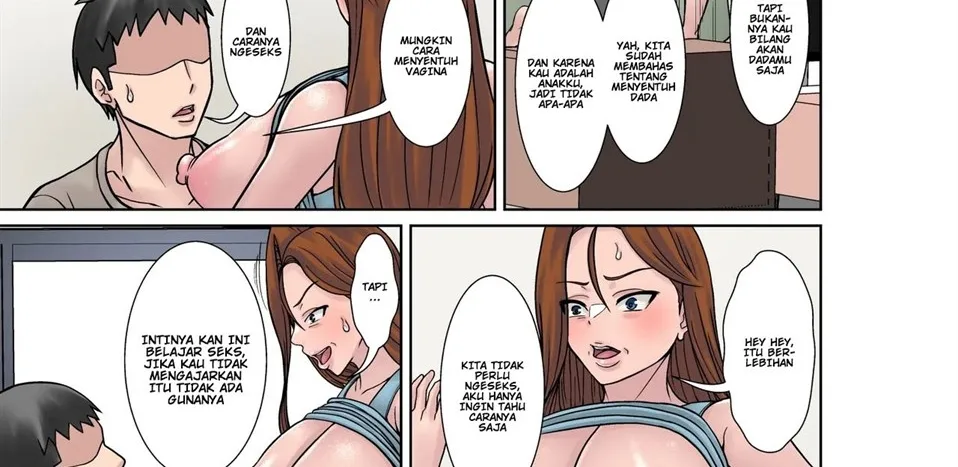 Moto Yan Mama ga Mizukara no Karada de Musuko Futari ni Hodokosu Seikyouiku! Chapter 1
