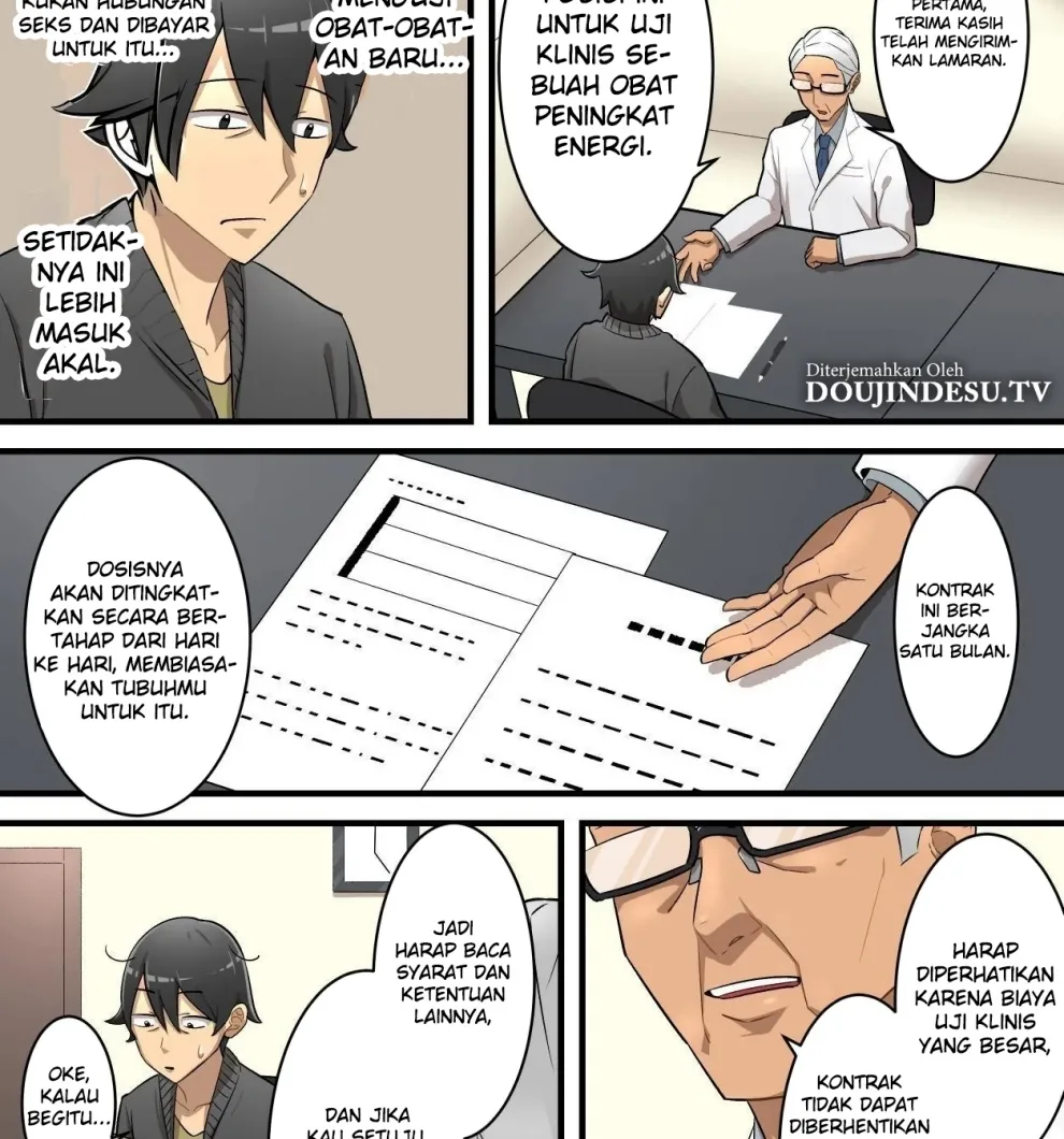 Mugen Sakusei Beit ~Ayashii Kougaku Beit ni Oubo shitara Kousoku Sakusei Jigoku datta Hanashi~ Chapter 1