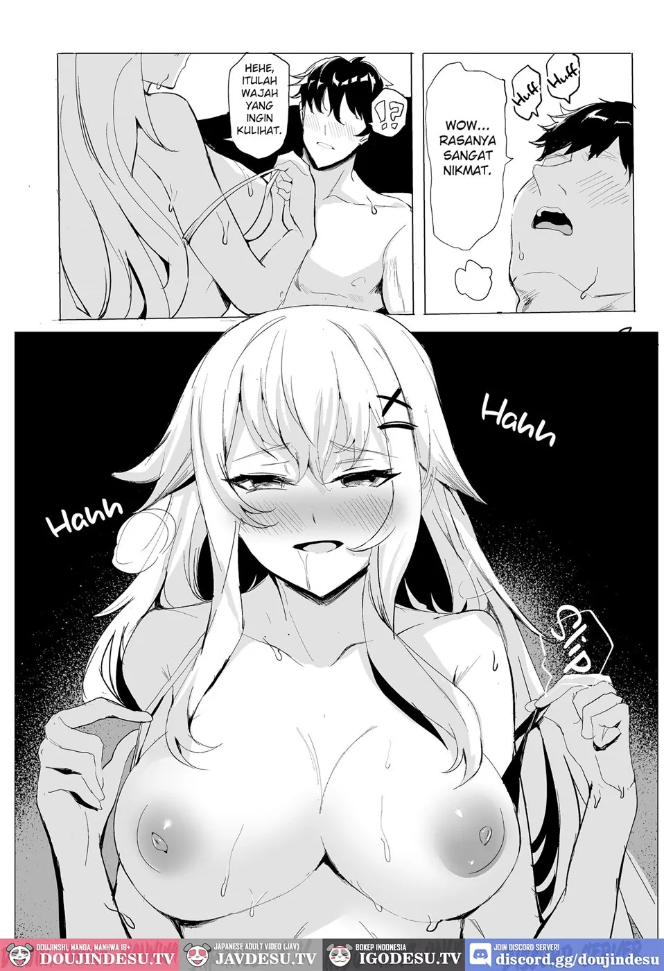 Nama Nakadashi Houdai na Rankou Beach de Hitobanjuu Harem Sex Shita Hanashi Chapter 1