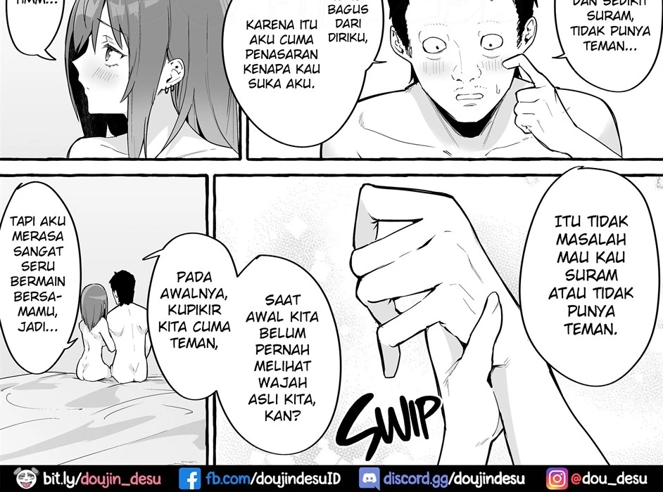 Net de Deatta Kyonyu Kanojo to Attara Shiboritoraremakutta Hanashi. Chapter 1