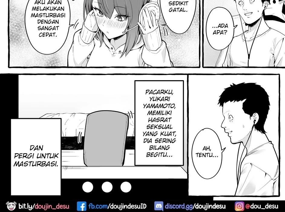 Net de Deatta Kyonyu Kanojo to Attara Shiboritoraremakutta Hanashi. Chapter 1