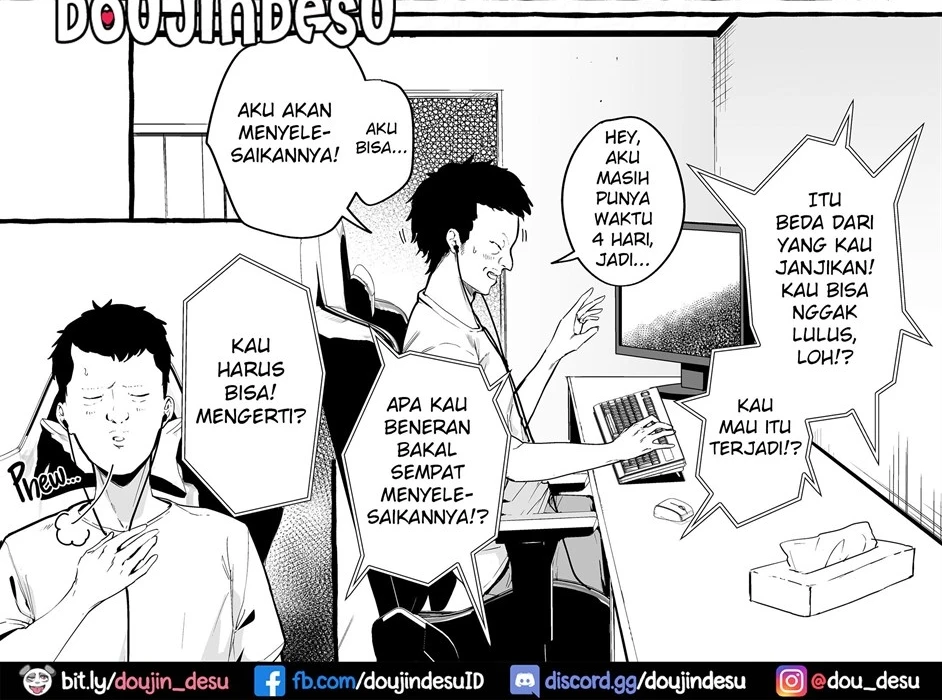 Net de Deatta Kyonyu Kanojo to Attara Shiboritoraremakutta Hanashi. Chapter 1