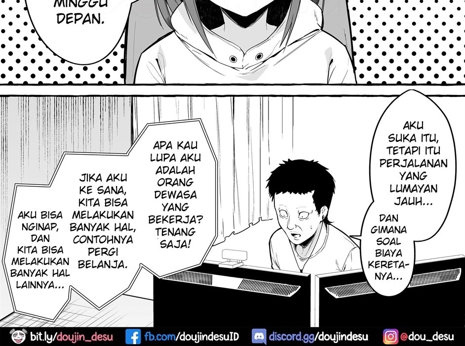 Net de Deatta Kyonyu Kanojo to Attara Shiboritoraremakutta Hanashi. Chapter 1