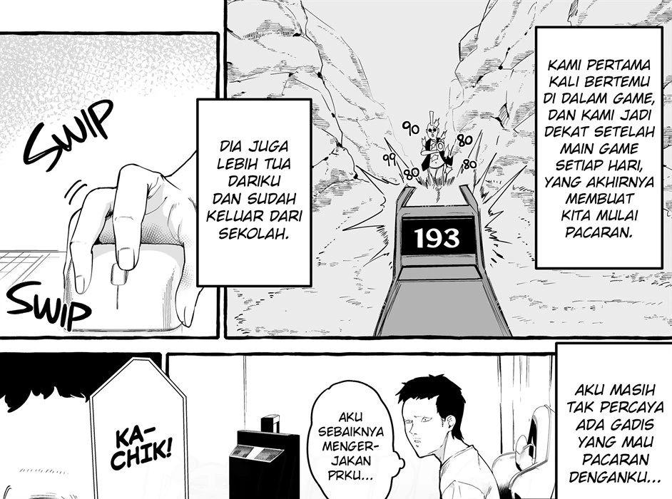 Net de Deatta Kyonyu Kanojo to Attara Shiboritoraremakutta Hanashi. Chapter 1