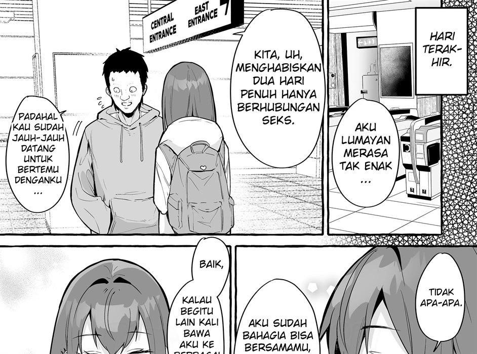 Net de Deatta Kyonyu Kanojo to Attara Shiboritoraremakutta Hanashi. Chapter 1