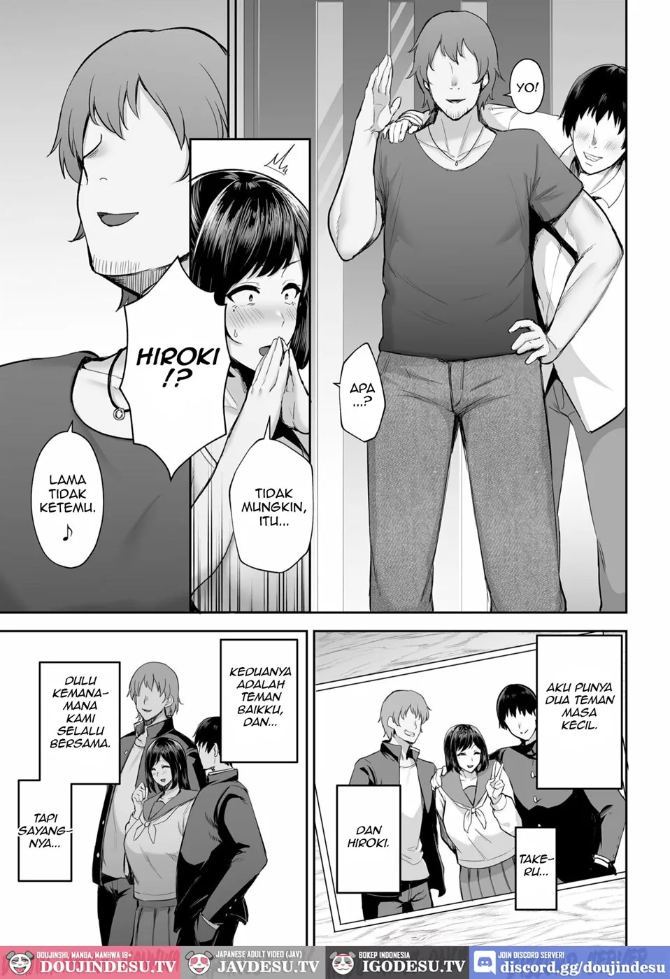 Netorareta Bakunyuu Osananajimi Tsuma Akane -Mukashikkara Shinyuu (SeFri) To Yarimakuri Deshita W- Chapter 1