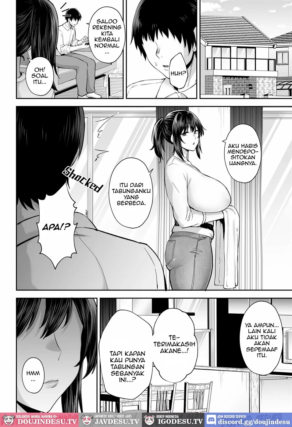 Netorareta Bakunyuu Osananajimi Tsuma Akane -Mukashikkara Shinyuu (SeFri) To Yarimakuri Deshita W- Chapter 1