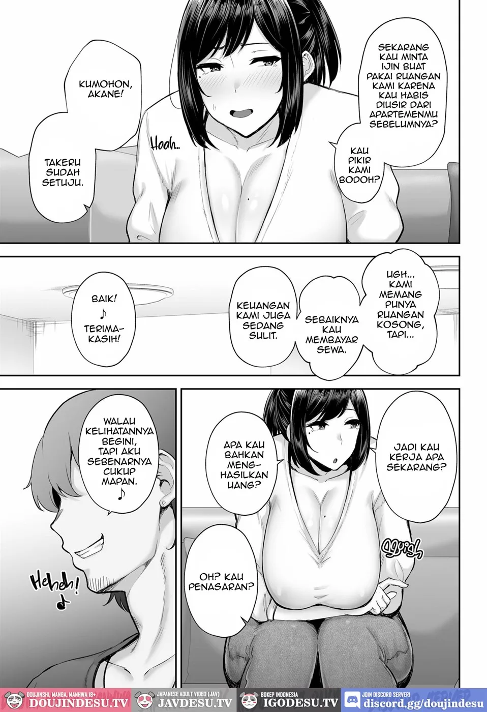 Netorareta Bakunyuu Osananajimi Tsuma Akane -Mukashikkara Shinyuu (SeFri) To Yarimakuri Deshita W- Chapter 1