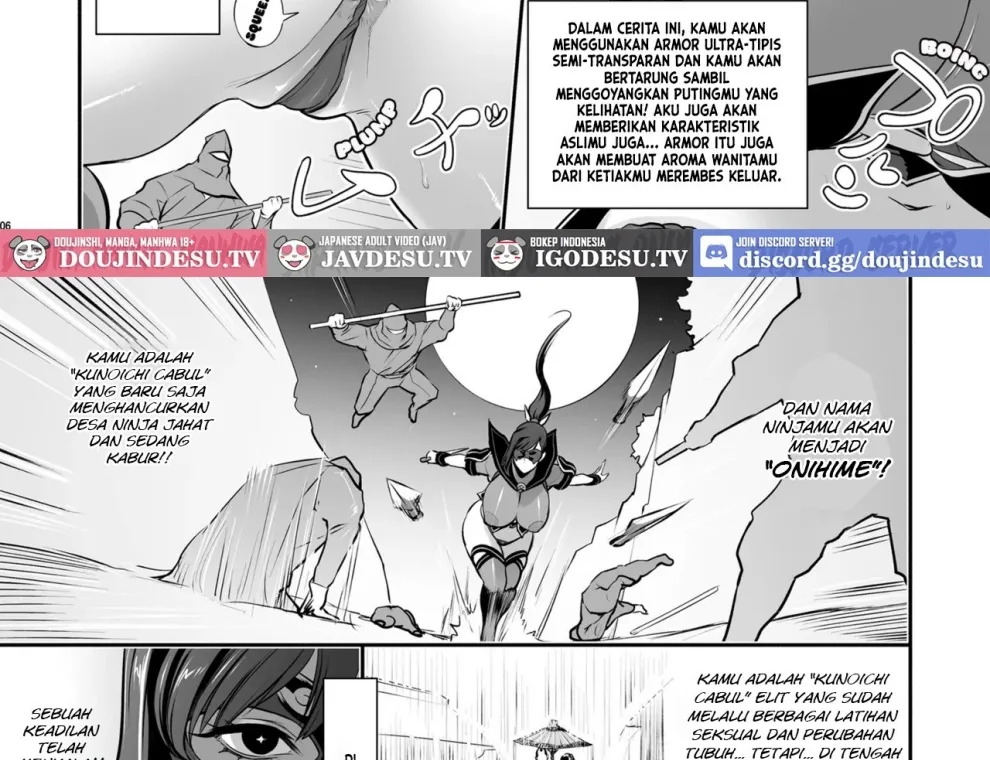 Nihon Mousou Mesu Kunoichi Ryoujoku Tan Chapter 1