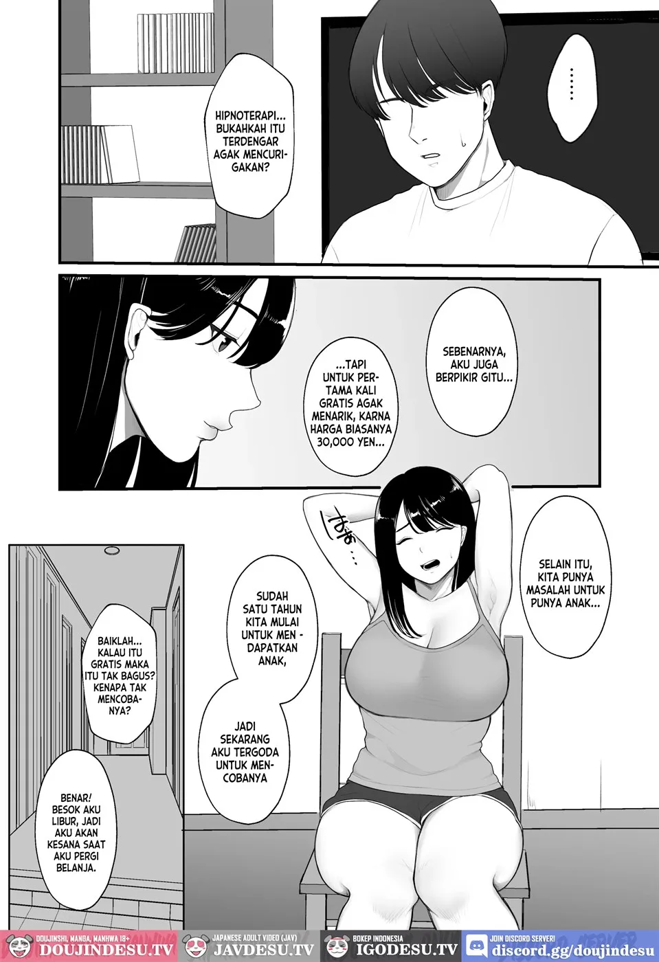 Ninkatsu Hitozuma Akutoku Saimin Ryouhou de Gokainin Chapter 1
