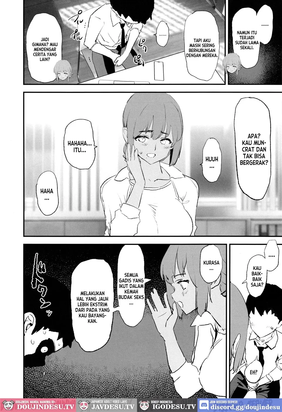 Onaho Gasshuku Saimin Dosukebe Interview Shiina Senpai Chapter 1