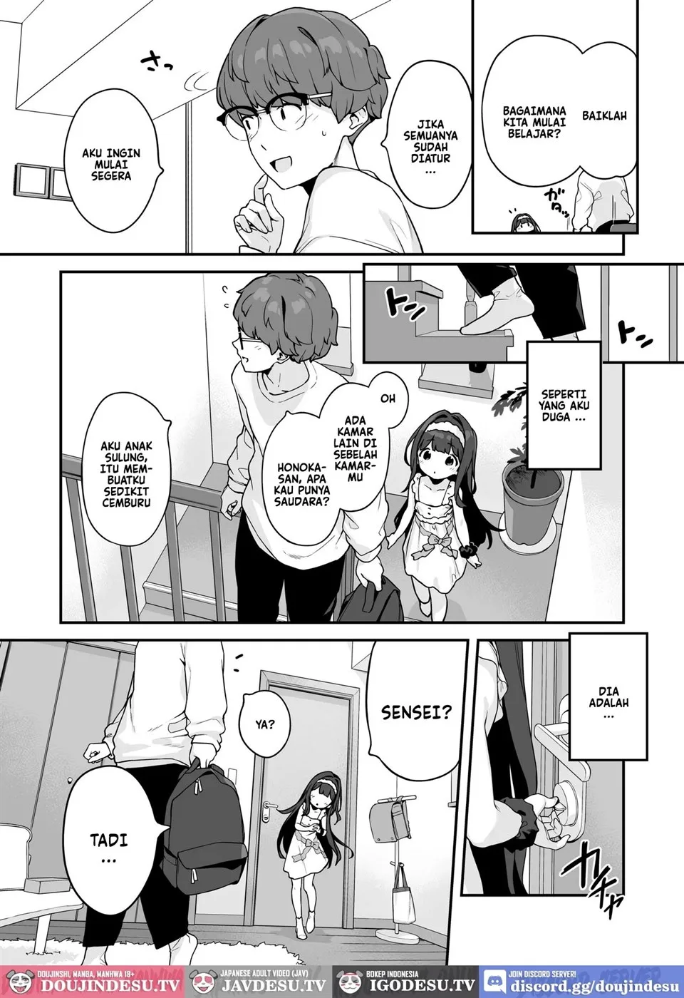 Onanie Daisuki Honoka-chan wa Katekyo Chinpo o Benkyou Shitai! Chapter 1
