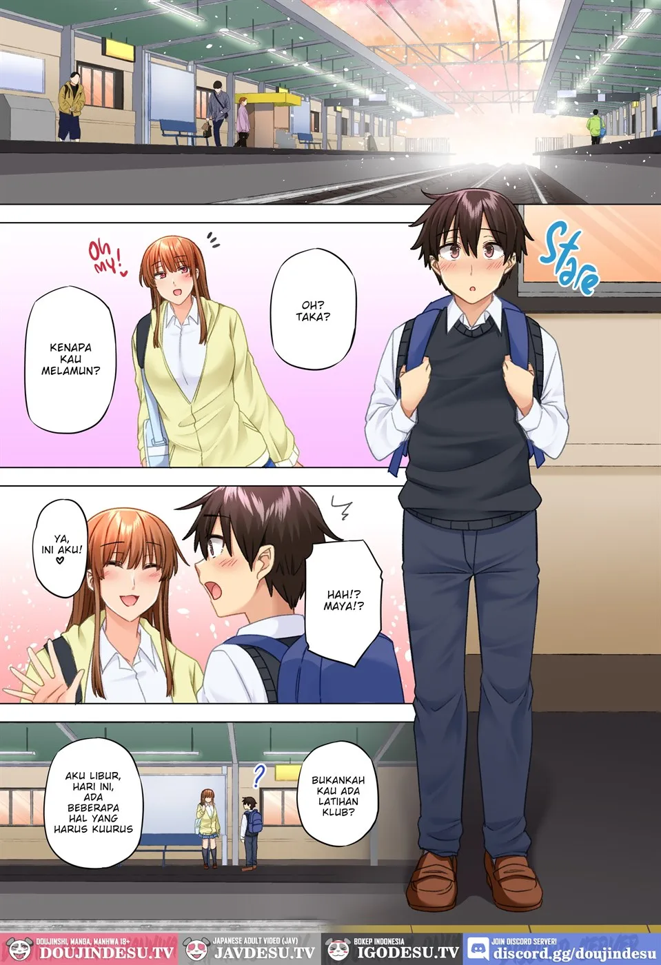 Onee-chan no Wasuremono o Todoke ni Kita Hazu nanoni… Chapter 9