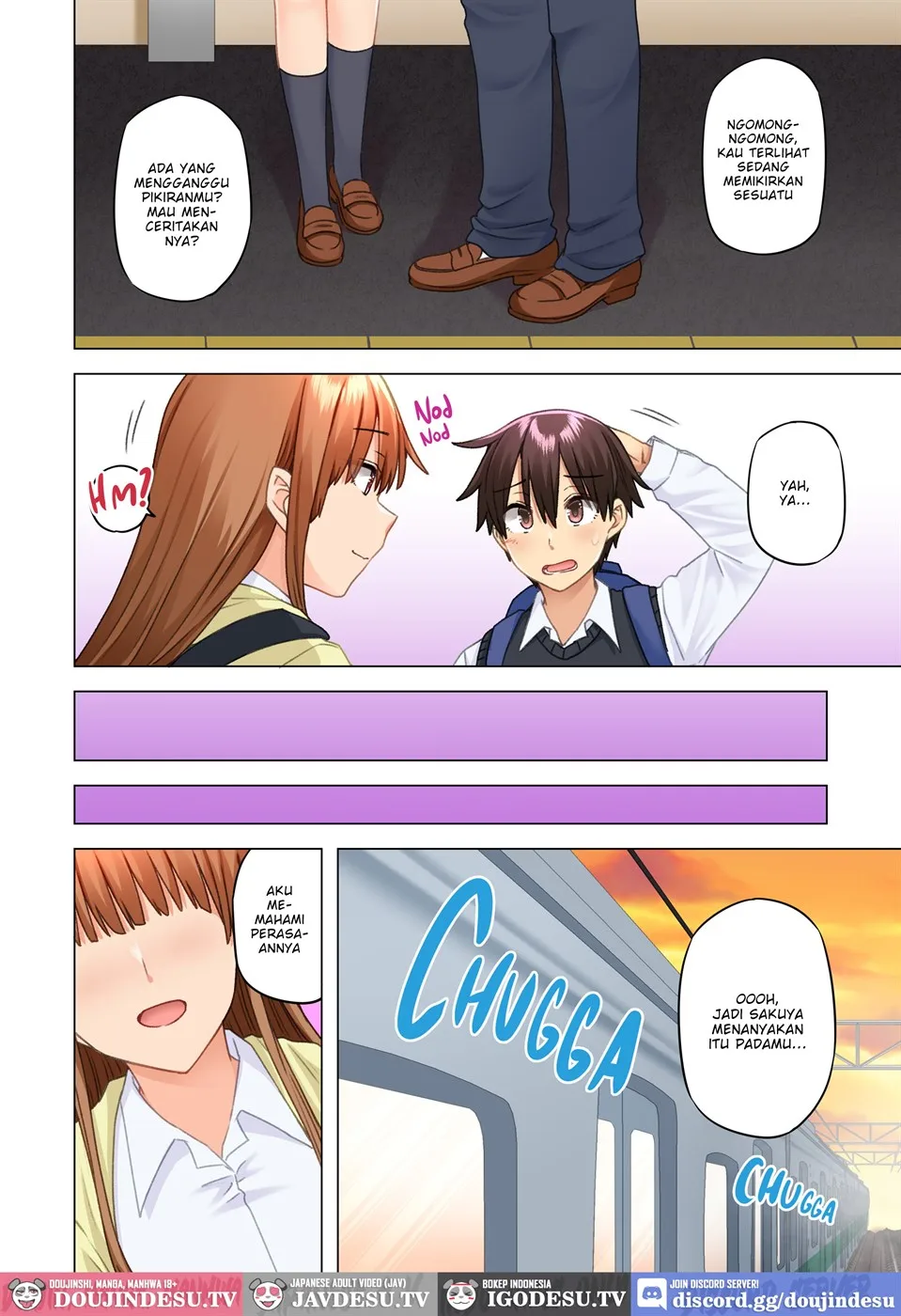 Onee-chan no Wasuremono o Todoke ni Kita Hazu nanoni… Chapter 9