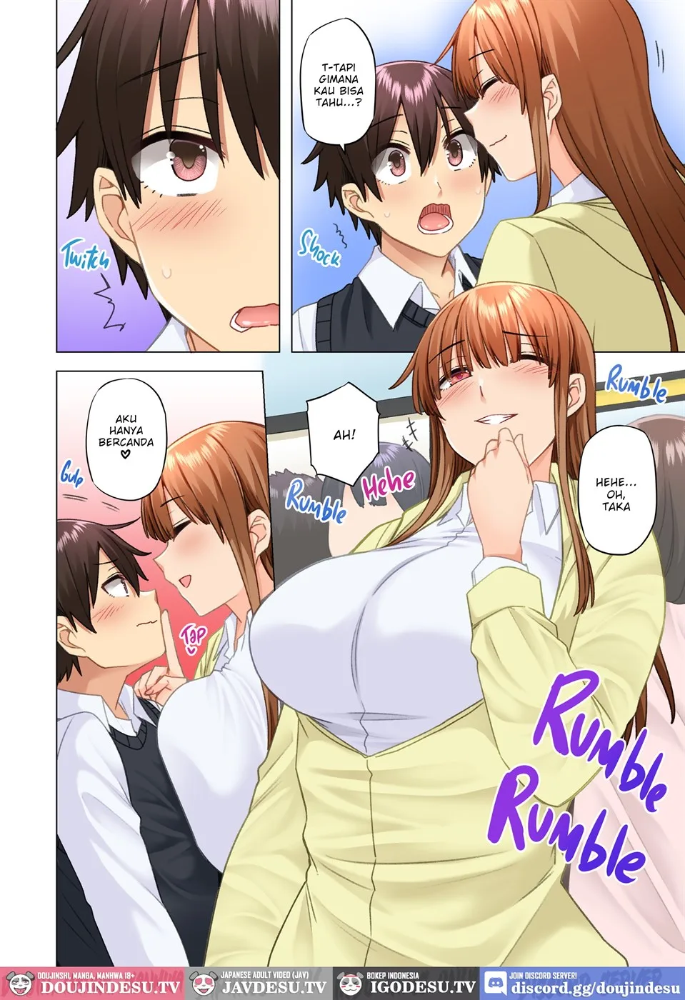 Onee-chan no Wasuremono o Todoke ni Kita Hazu nanoni… Chapter 9