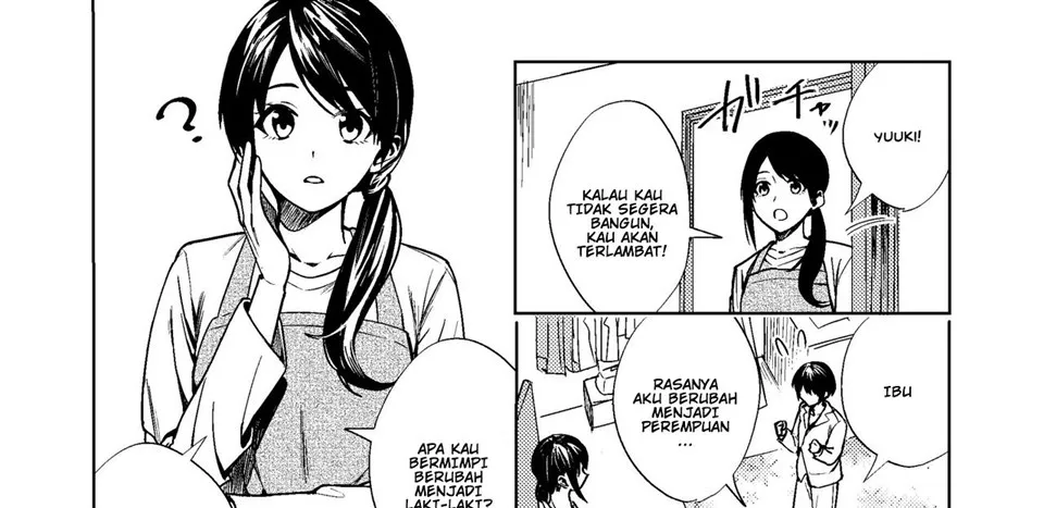 Onna ni Natta Ore wa Shinyuu no Risou no Kanojo? Chapter 1