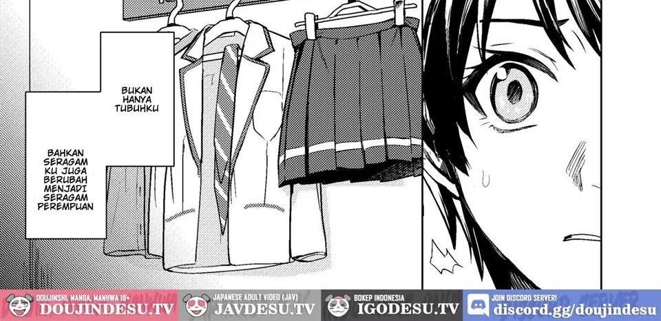 Onna ni Natta Ore wa Shinyuu no Risou no Kanojo? Chapter 1