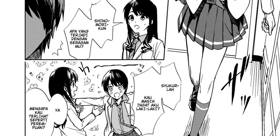 Onna ni Natta Ore wa Shinyuu no Risou no Kanojo? Chapter 1