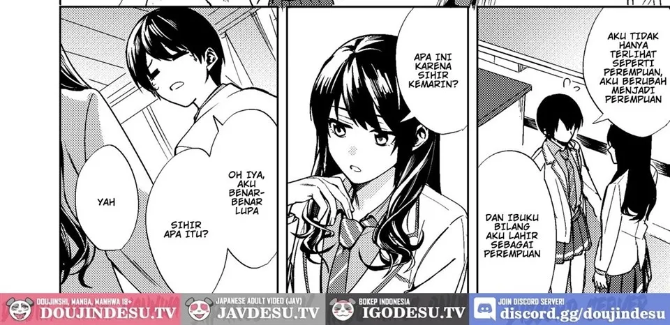 Onna ni Natta Ore wa Shinyuu no Risou no Kanojo? Chapter 1