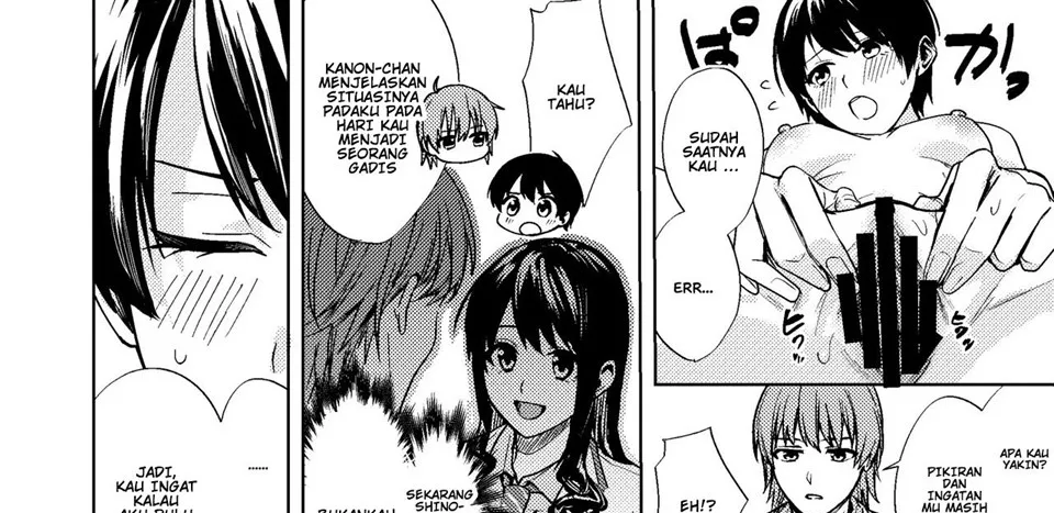 Onna ni Natta Ore wa Shinyuu no Risou no Kanojo? Chapter 1