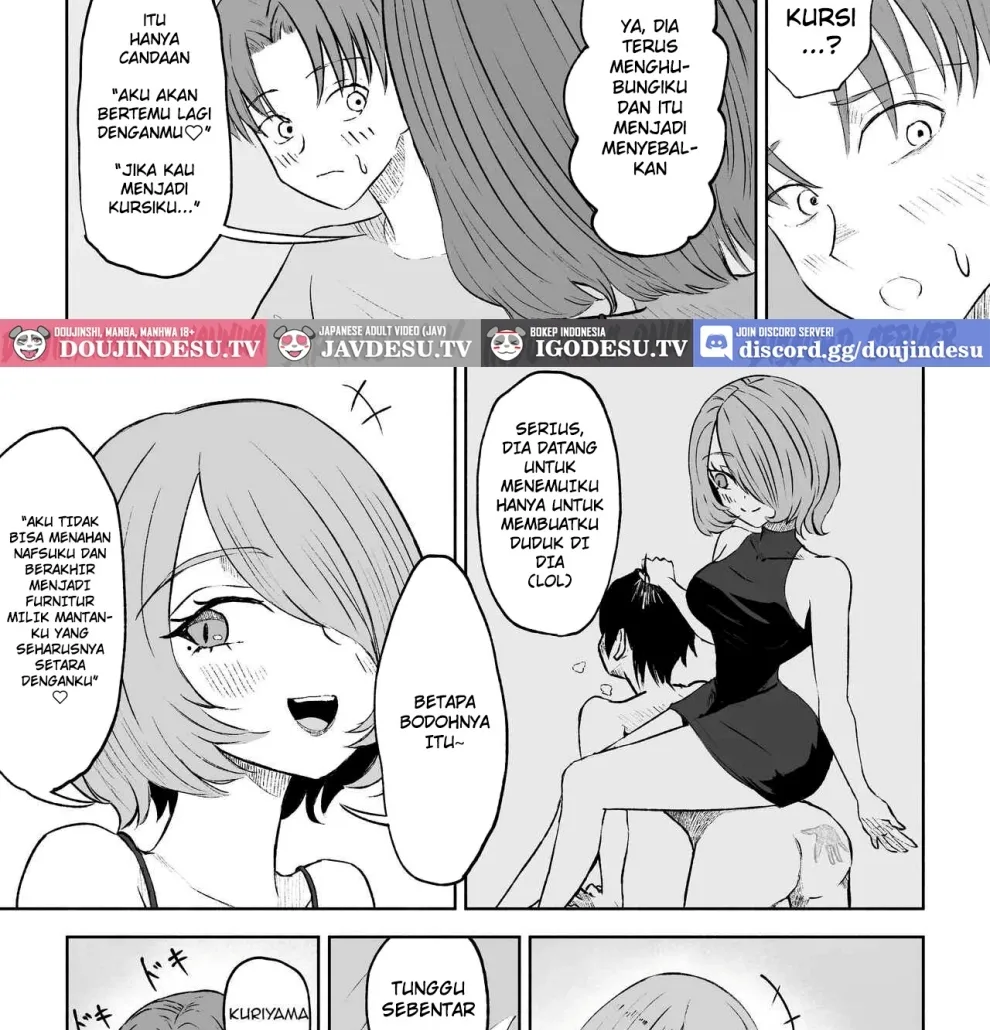 Onna Tomodachi no Isu ni Naru Chapter 1