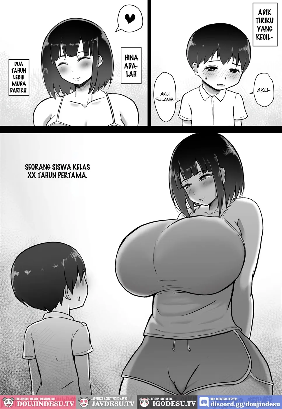 Ookii Gimai ~Hatsuiku ga Yosugiru Soujuku Gimai to Amaama H na Mainichi~ Chapter 1