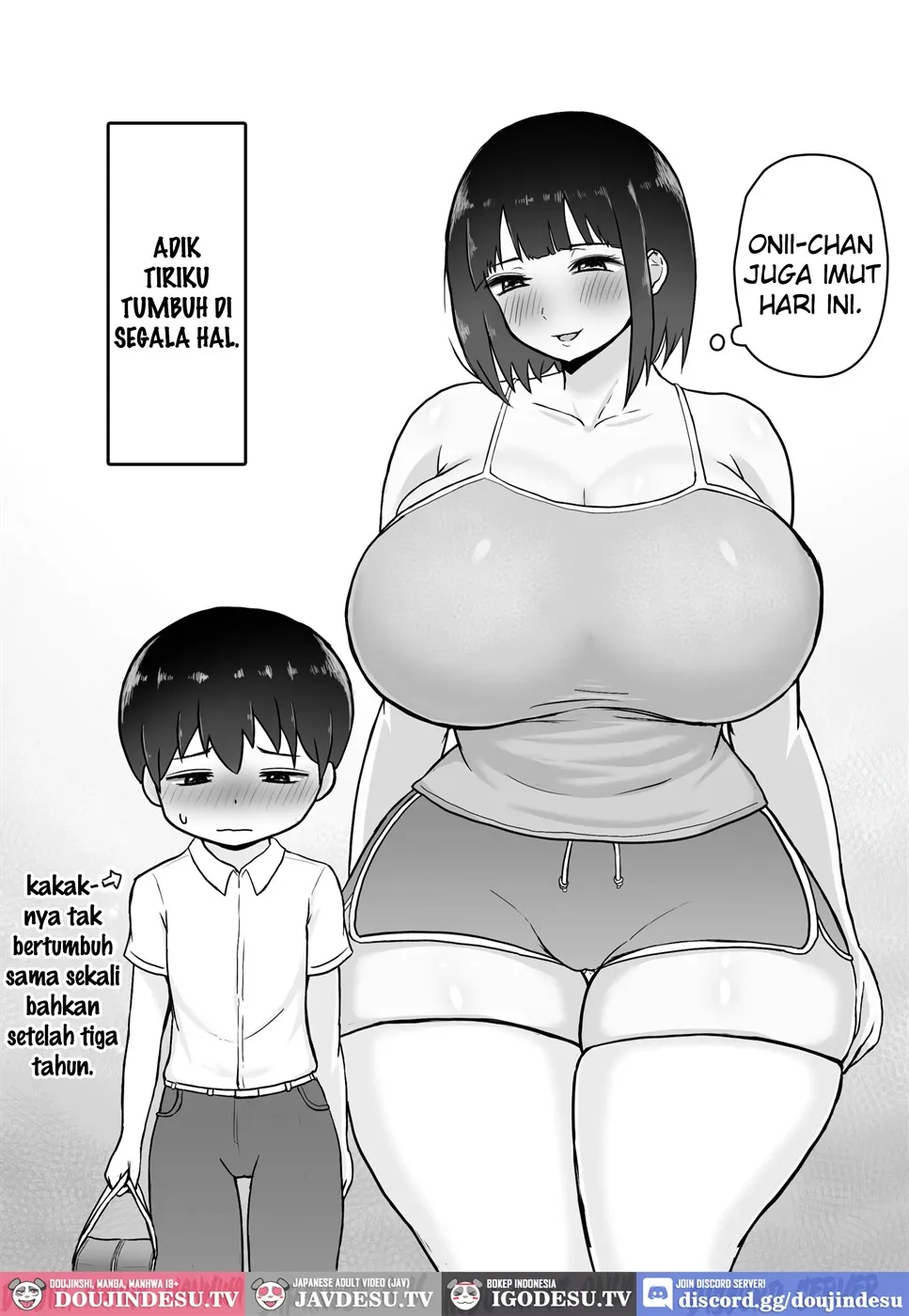 Ookii Gimai ~Hatsuiku ga Yosugiru Soujuku Gimai to Amaama H na Mainichi~ Chapter 1