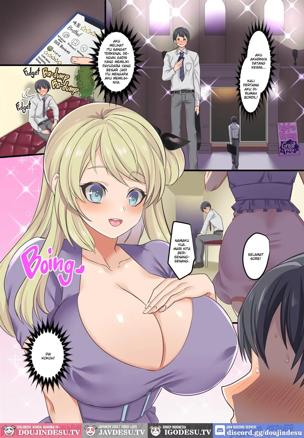 Oppai Soap de TS Ochi! Chapter 1