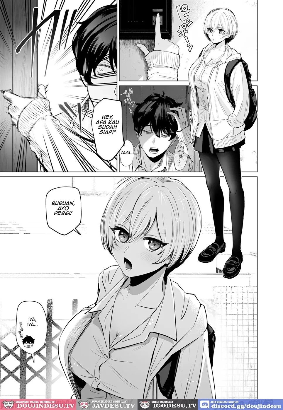 Osananajimi to Gachi Koubi. ~Boyish Osananajimi ga Itsunomanika Onna ni Natteita Ken~ Chapter 1