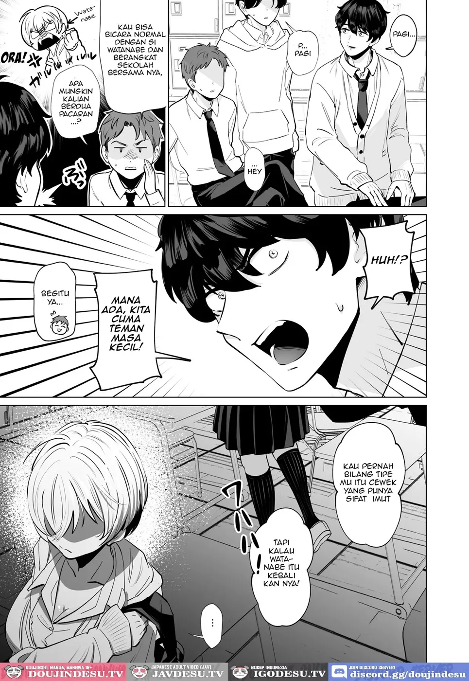 Osananajimi to Gachi Koubi. ~Boyish Osananajimi ga Itsunomanika Onna ni Natteita Ken~ Chapter 1