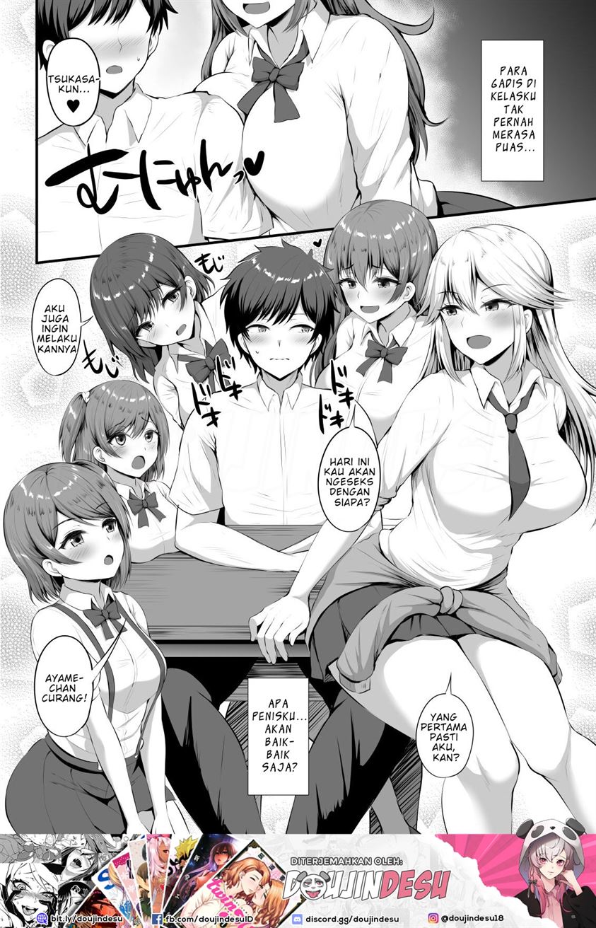 Otoko ga Ore shika Inai Inaka no Gakkou de Chijo Bitch to Yarimakuru Hanashi Chapter 1