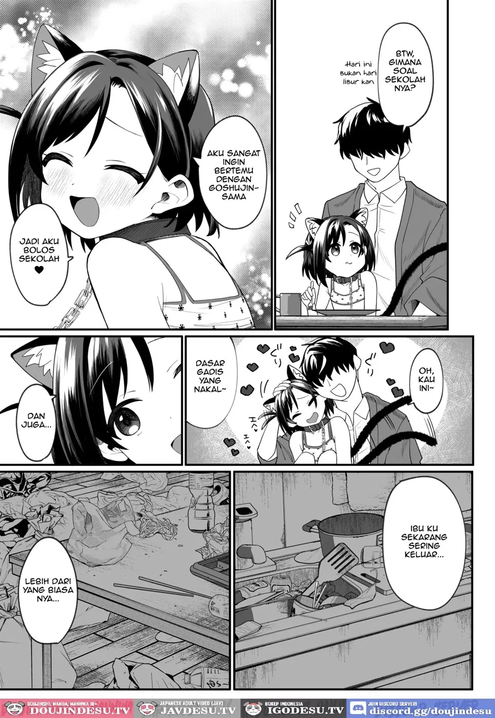 Otonari no Musume-san wa Ore ni Ki ga Aru you dakara Pet ni Shite Mita. Chapter 2