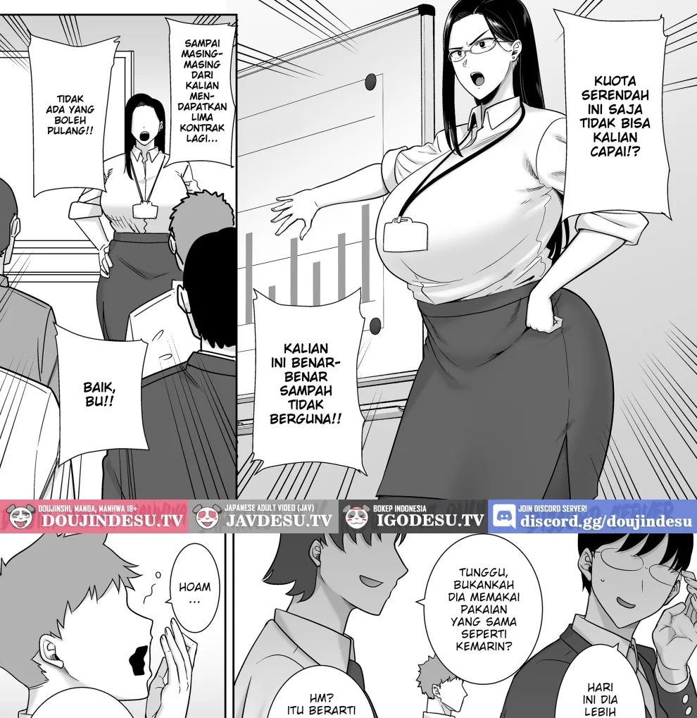 Pawahara Onna Joushi to Sachiku-kun Chapter 1