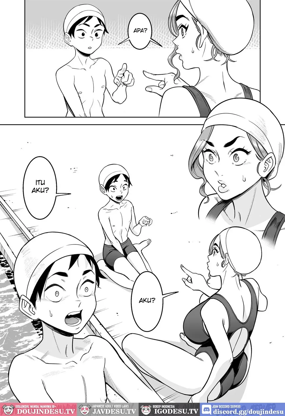 Pool de Sensei to Irekawari! Chapter 1