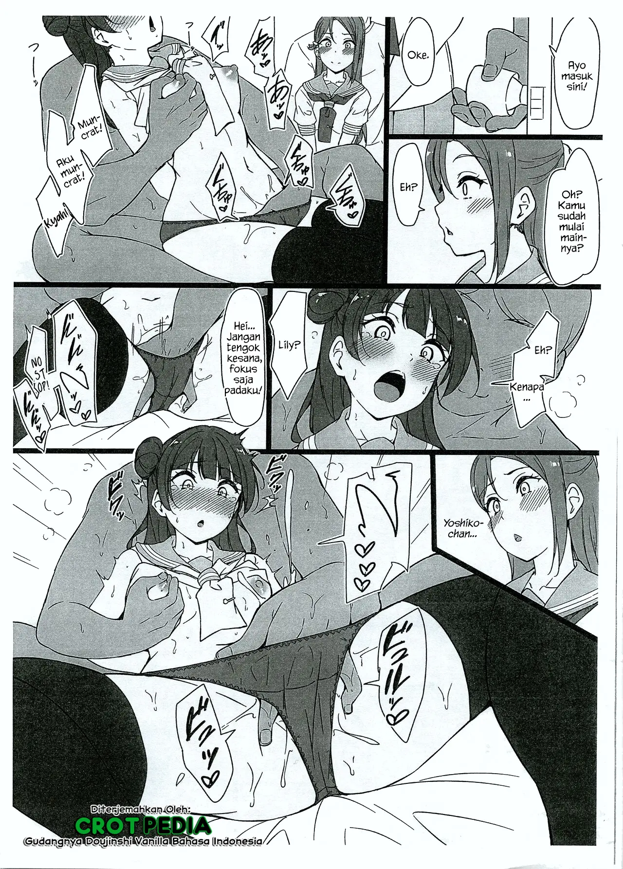 Rinkan Riko to Yoshiko Rakugaki Kopī Hon Chapter 1