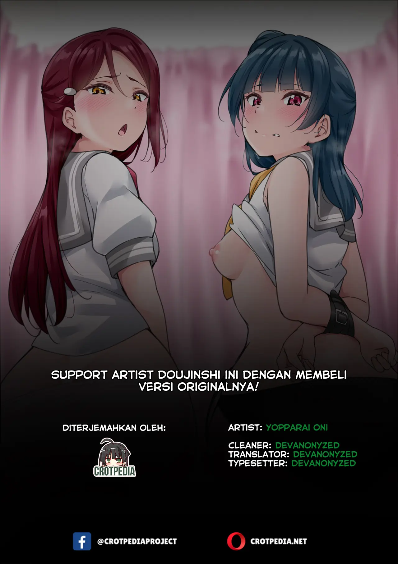 Rinkan Riko to Yoshiko Rakugaki Kopī Hon Chapter 1