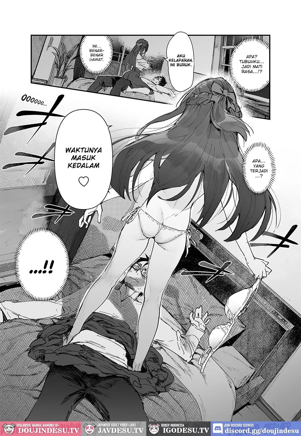 Seiso x Hanten ~Onna Tomodachi ga Succubus ga Karada ni Nottorarete Mainichi Seiryoku Kyoukyuu saserareru Hanashi~ Chapter 1
