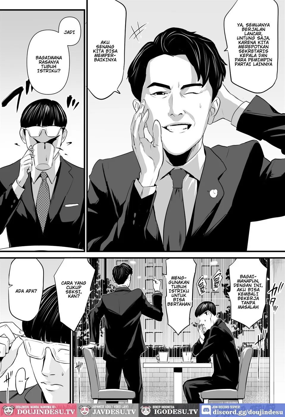 Sesshuken Kokkai Giin no Tsuma o Wakuchin Sesshu to Itsuwatte Biyakuzuke ni suru Hanashi Chapter 2