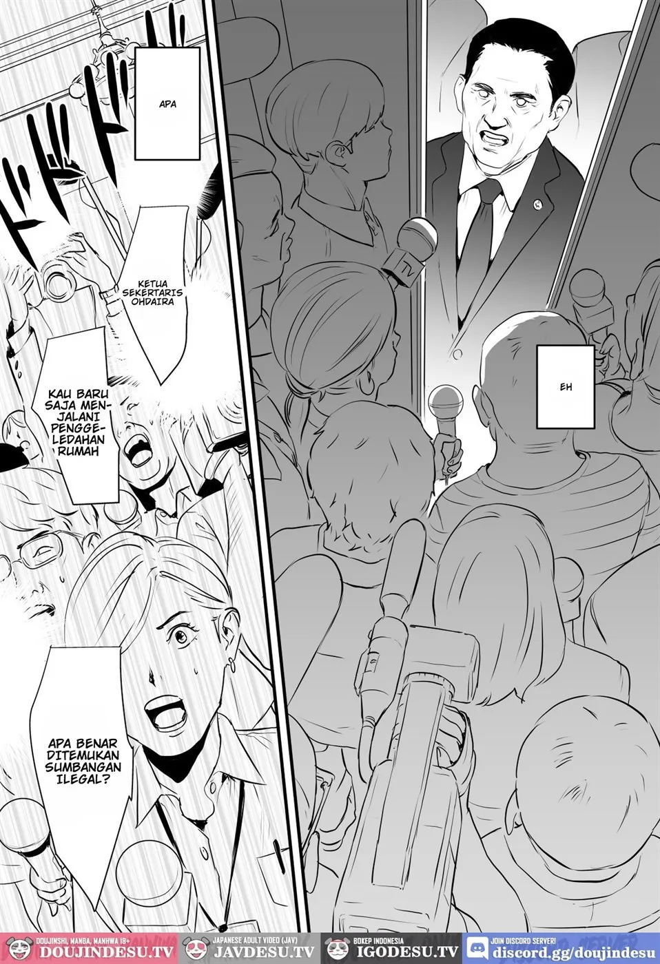 Sesshuken Kokkai Giin no Tsuma o Wakuchin Sesshu to Itsuwatte Biyakuzuke ni suru Hanashi Chapter 3