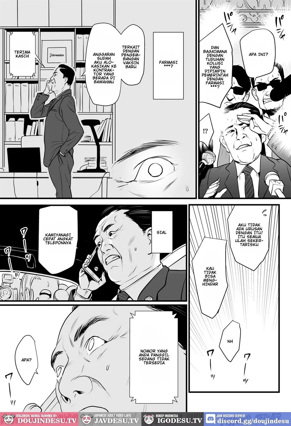 Sesshuken Kokkai Giin no Tsuma o Wakuchin Sesshu to Itsuwatte Biyakuzuke ni suru Hanashi Chapter 3