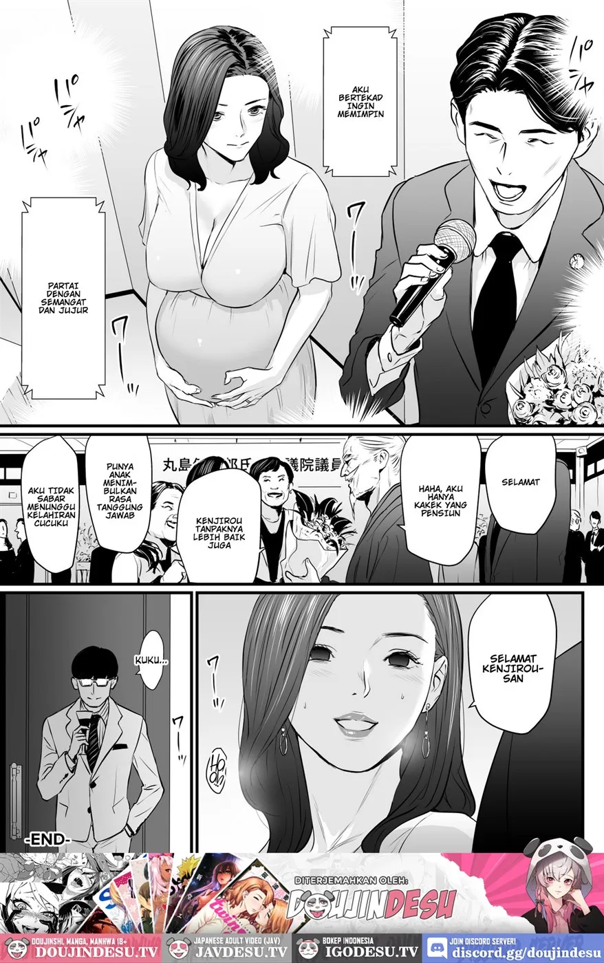 Sesshuken Kokkai Giin no Tsuma o Wakuchin Sesshu to Itsuwatte Biyakuzuke ni suru Hanashi Chapter 3
