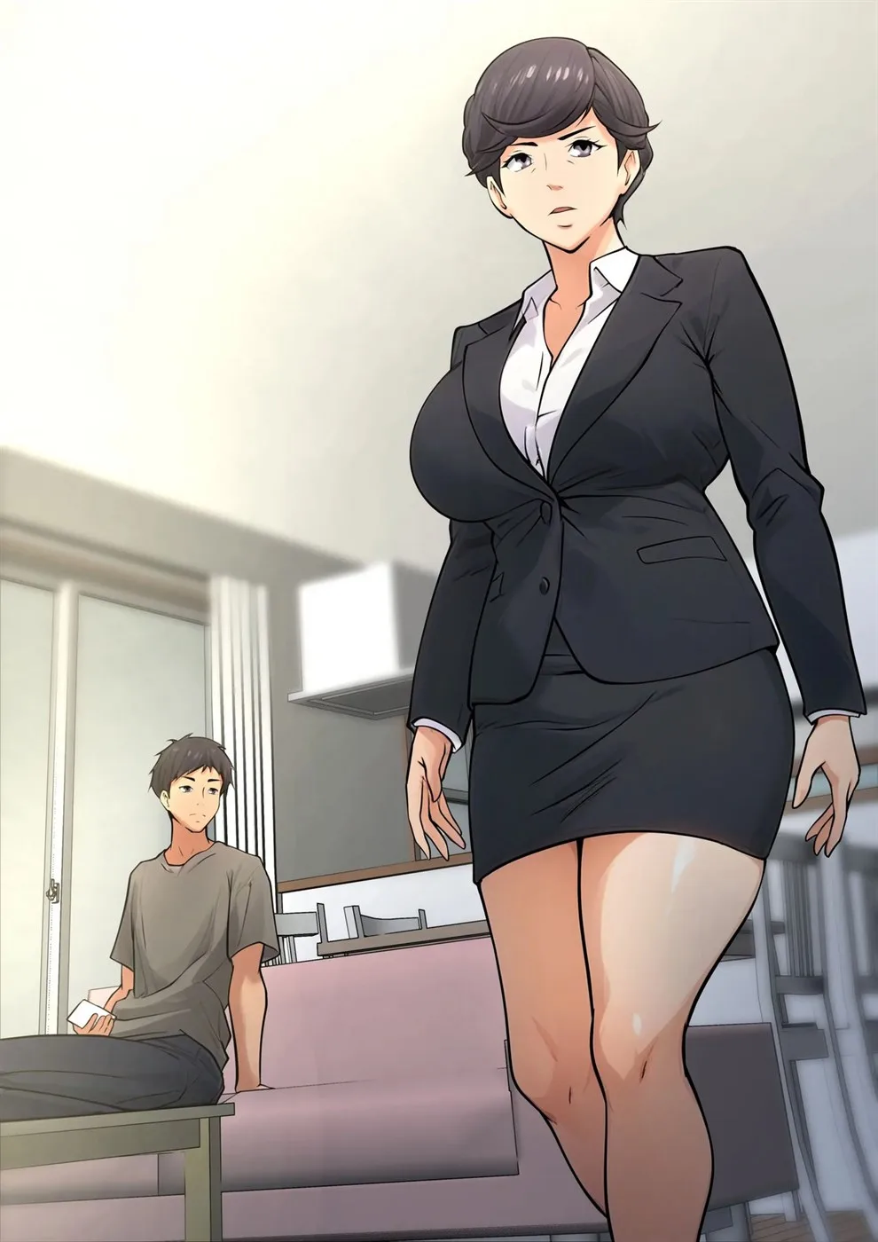 Shikatanaku Kaachan to Sekkusu shimasu Chapter 1