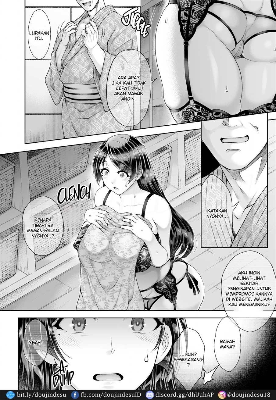 Shinise Onsen Ryokan no Wakaokami wa Akireru Hodo Sex ga Suki Chapter 2