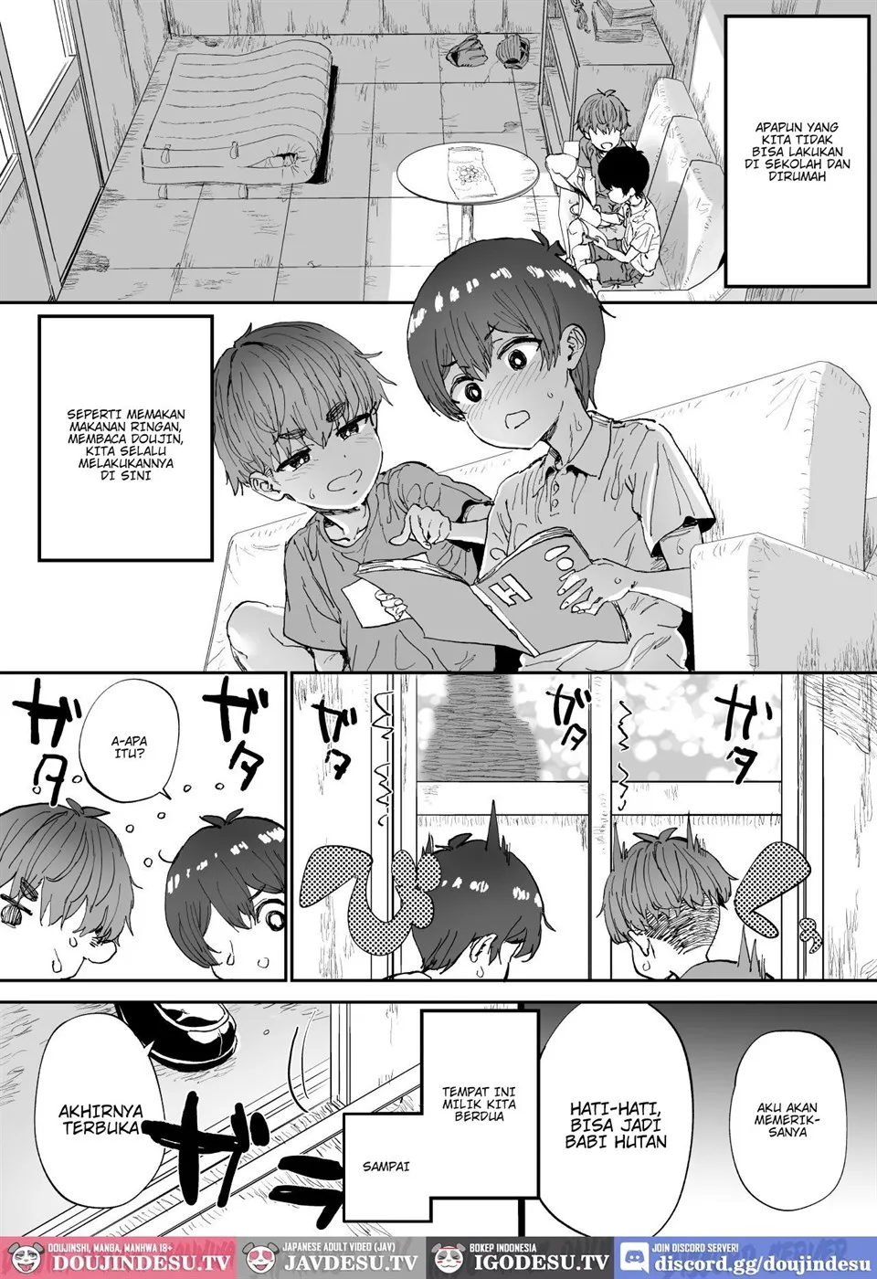 Shiranai Onee-san ga Bokura no Himitsu Kichi ni Yattekita! Chapter 1