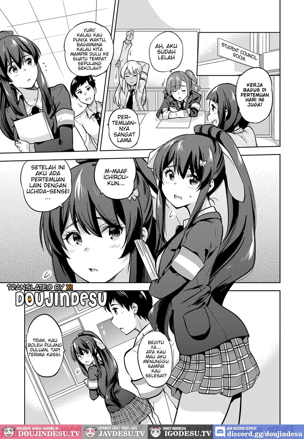 SNS Seitokai Yakuin wo Netotte Share suru Hanashi. Chapter 2