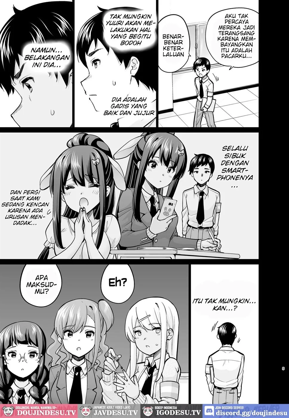 SNS Seitokai Yakuin wo Netotte Share suru Hanashi. Chapter 5