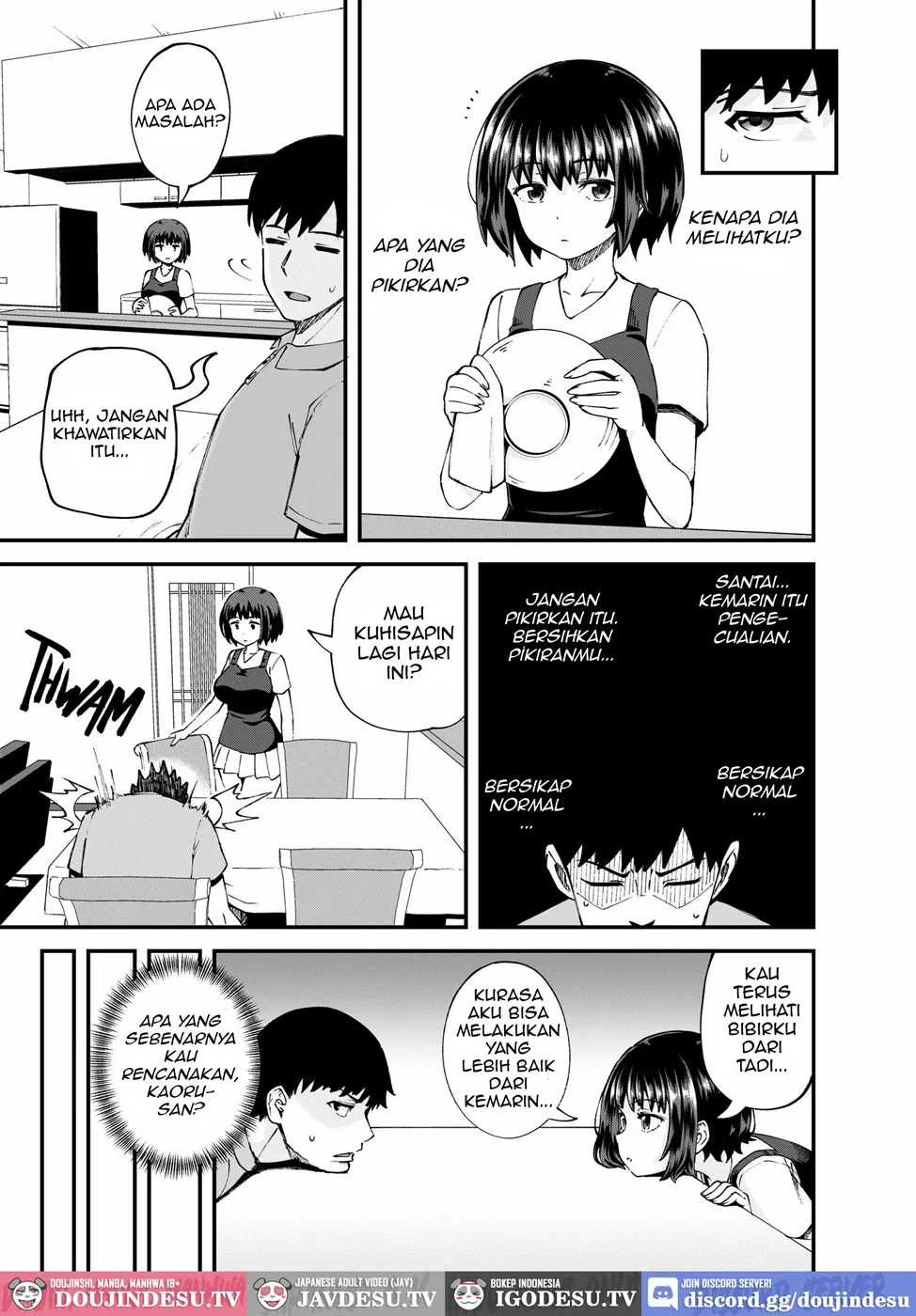 Soen ni Natteta Osananajimi ga Okuchi Onaho Gayoi Shite Kuru Mikkakan Chapter 1