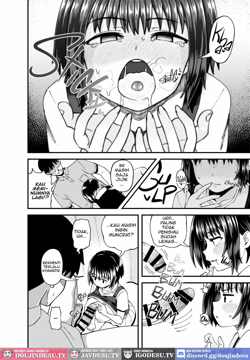 Soen ni Natteta Osananajimi ga Okuchi Onaho Gayoi Shite Kuru Mikkakan Chapter 1