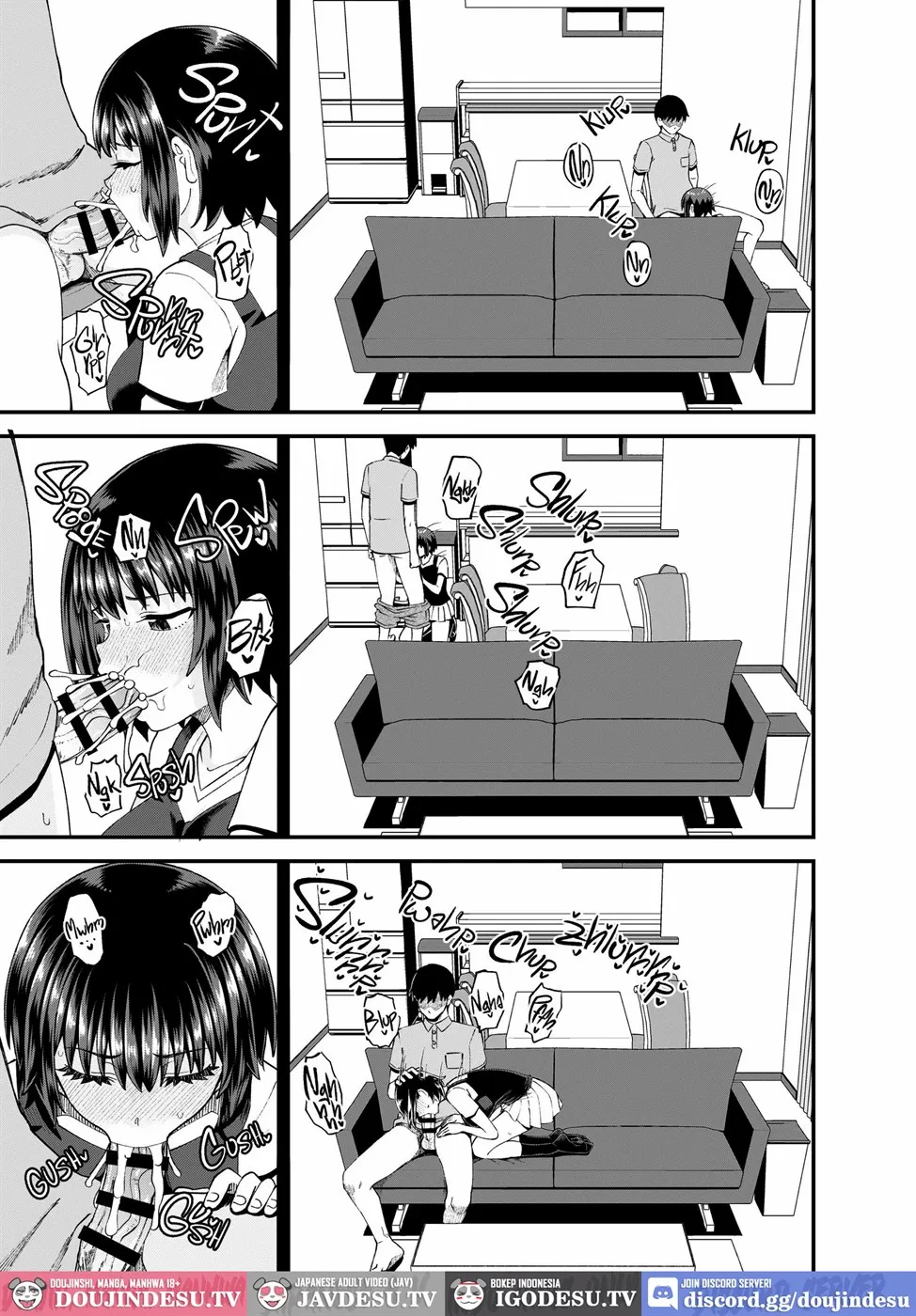 Soen ni Natteta Osananajimi ga Okuchi Onaho Gayoi Shite Kuru Mikkakan Chapter 1